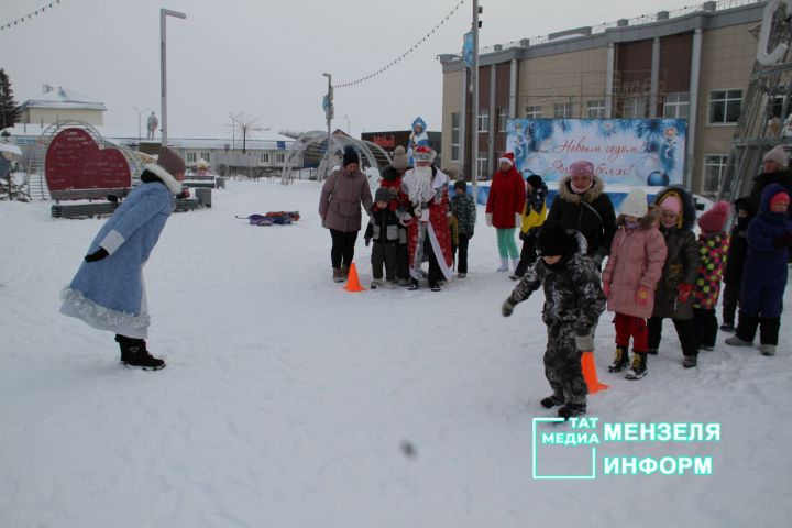 Зимние игры в Мензелинске прошли очень весело