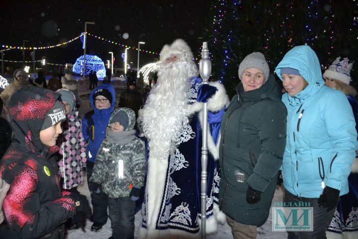 План мероприятий на новогодний период  в парках, скверах, на Набережной  в Мензелинске