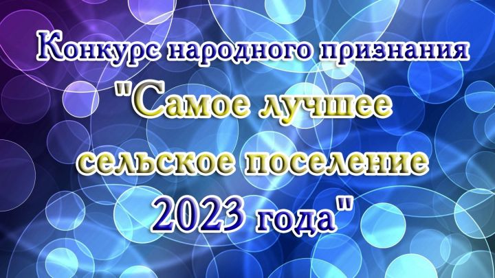 Мензелинцы выбрали самое лучшее сельское поселение 2023 года