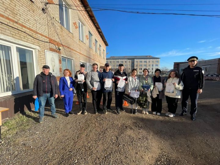 Конкурс по автомногоборью среди юношей и девушек в Мензелинске