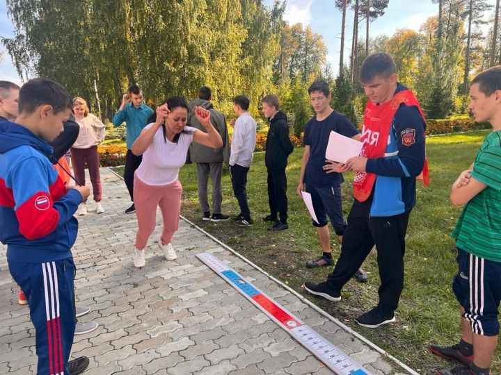 В «Мензелинской школе-интернате» сдали нормы ГТО