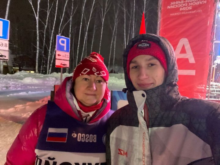 Мензелинские лыжники соревновались с олимпийскими чемпионами на Кубке России