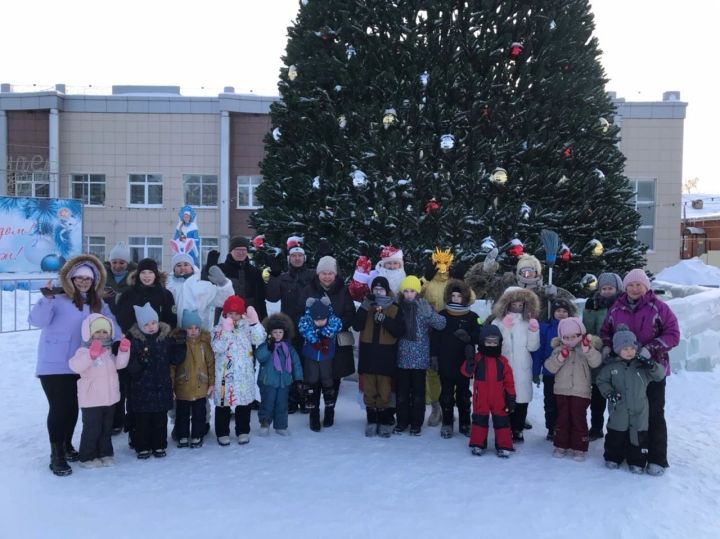 В парке Джалиля Мензелинска прошли зимние забавы