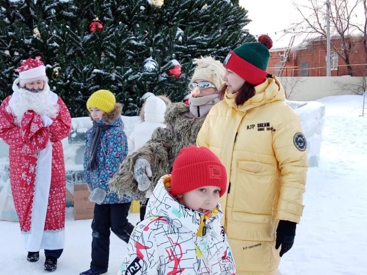 В парке Джалиля Мензелинска прошли зимние забавы