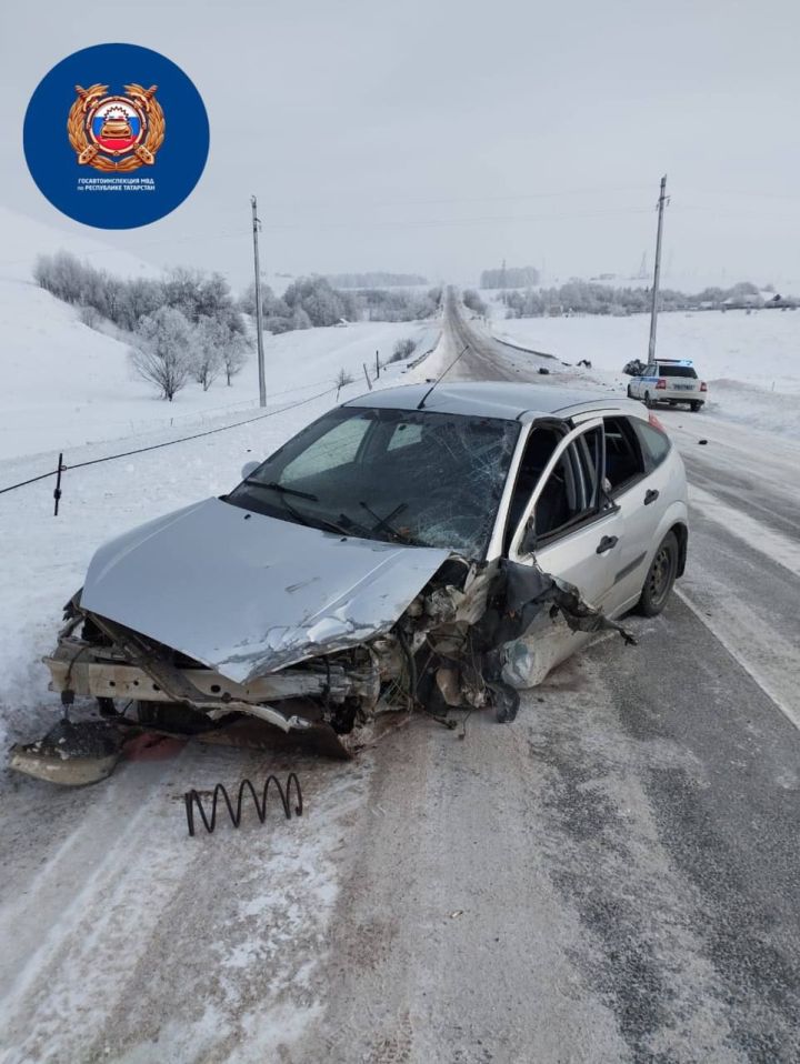 В Татарстане при столкновении двух автомобилей погиб один человек