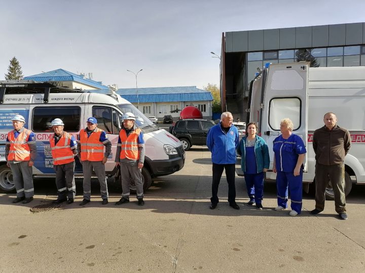 В Мензелинском районе состоялась штабная тренировка по гражданской обороне