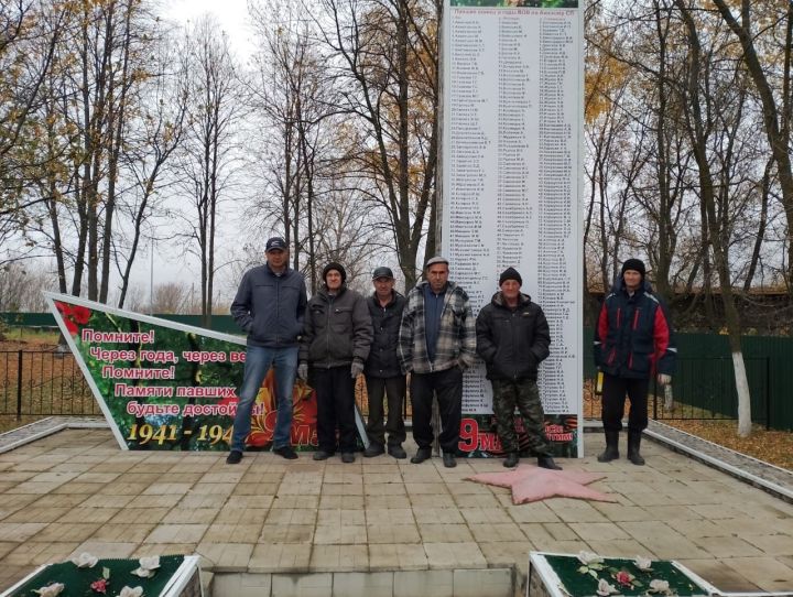 В Аюском сельском поселении Мензелинского района началась подготовка к 80-летию Великой Победы