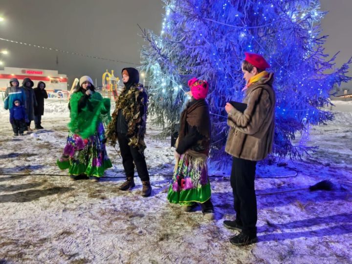 В посёлке Садак Мензелинска царила настоящая новогодняя сказка