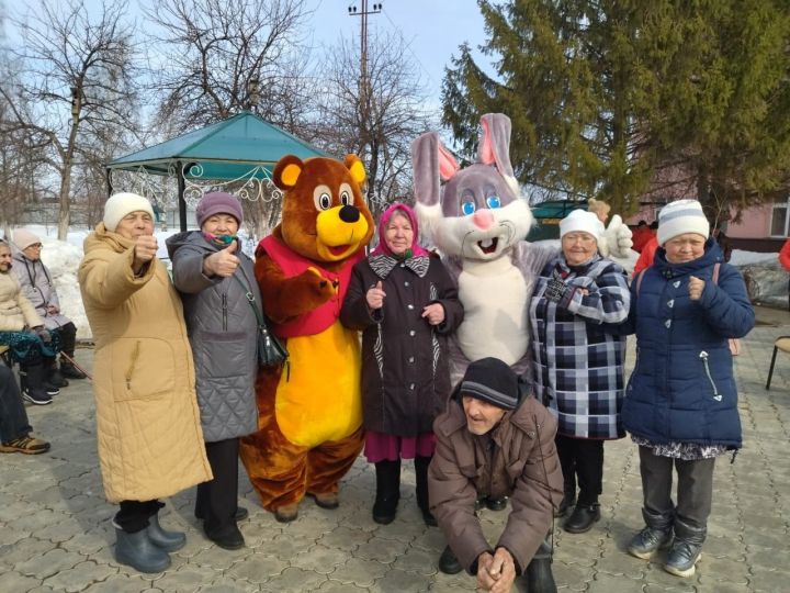 В Мензелинском доме-интернате для престарелых и инвалидов было проведено спортивное мероприятие