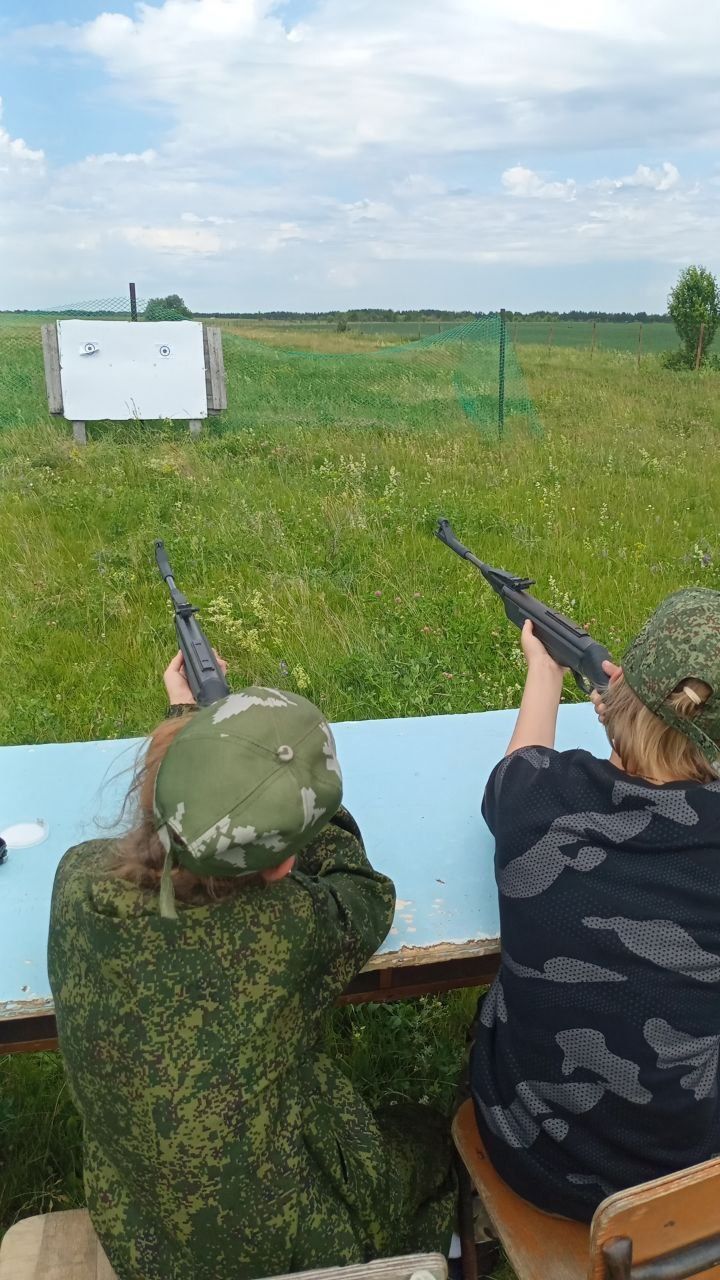 Начал свою работу военно-патриотический лагерь «Растим патриотов» города Мензелинск