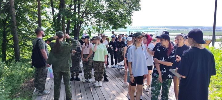 Начал свою работу военно-патриотический лагерь «Растим патриотов» города Мензелинск