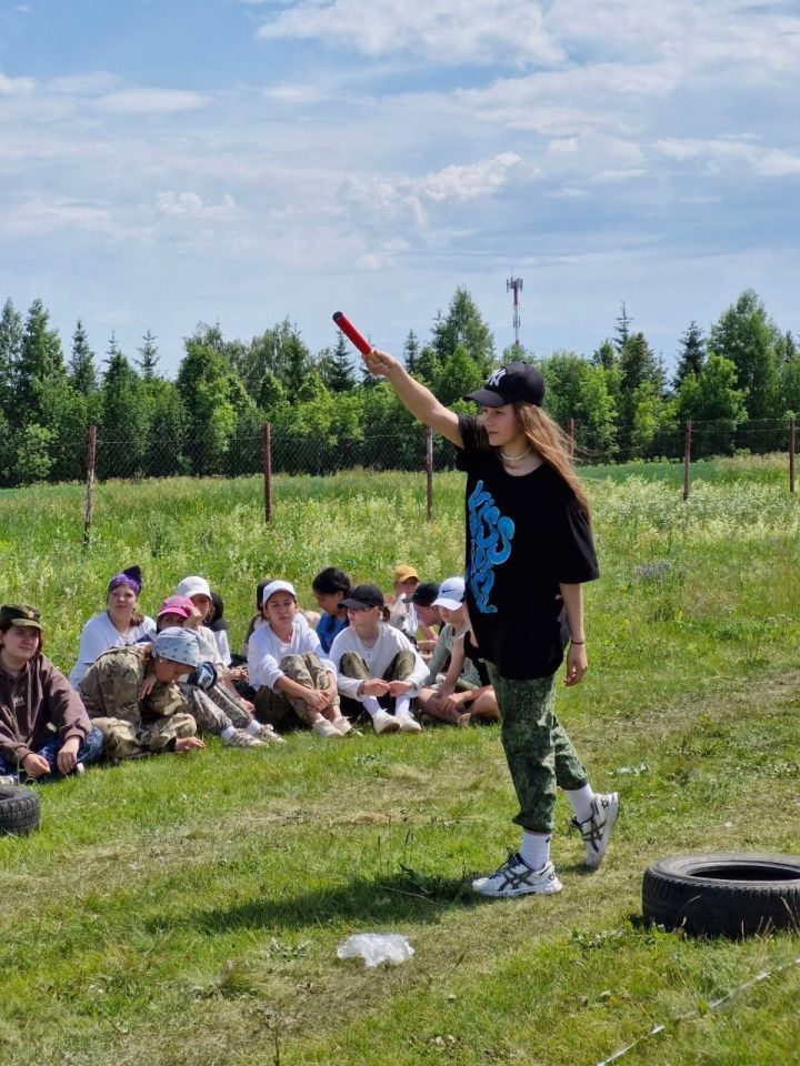 Начал свою работу военно-патриотический лагерь «Растим патриотов» города Мензелинск