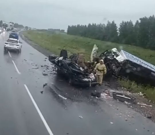 Два человека погибли в жутком ДТП в Мензелинском районе