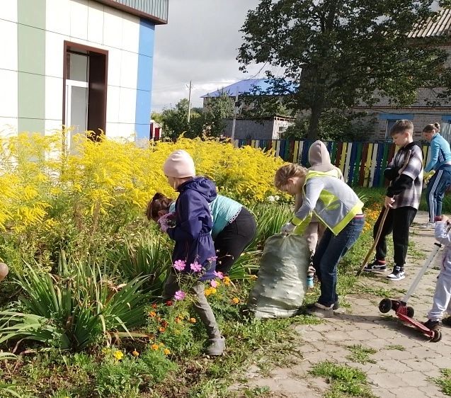 В поселке имени Воровского через труд воспитывают бережное отношение к природе родного края